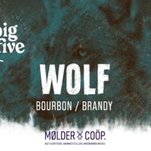 0.1. LOCAL BIG FIVE -WOLF- BA BOURBON BRANDY